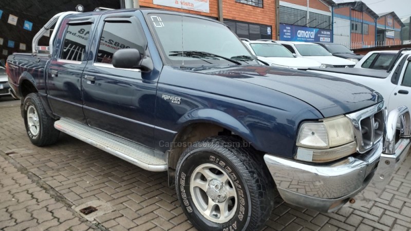 RANGER 2.5 XLT 4X4 CD 8V TURBO INTERCOOLER DIESEL 4P MANUAL - 2001 - CAXIAS DO SUL