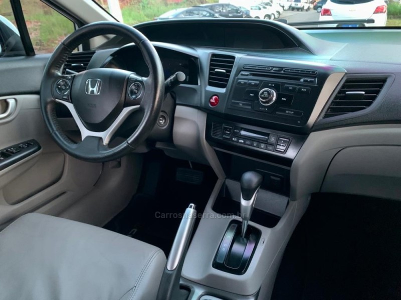 CIVIC 2.0 LXR 16V FLEX 4P AUTOMÁTICO - 2015 - DOIS IRMãOS
