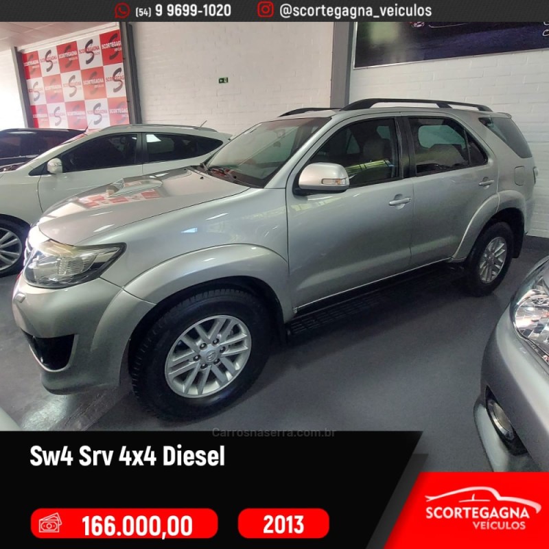 hilux sw4 3.0 srv 4x4 16v turbo intercooler diesel 4p automatico 2013 passo fundo