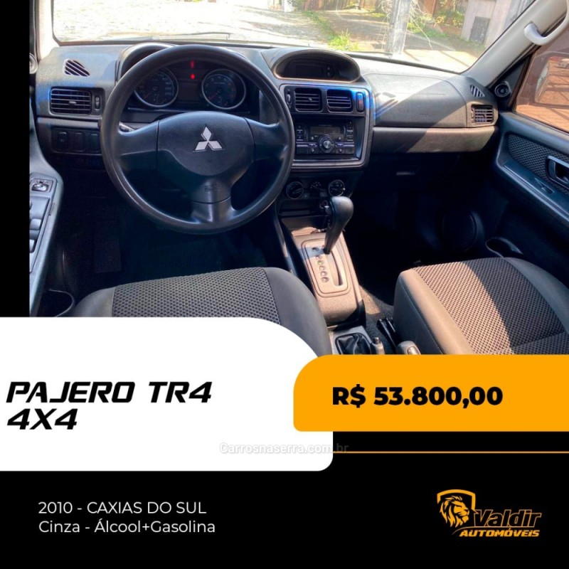 PAJERO TR4 2.0 4X4 16V 131CV GASOLINA 4P AUTOMÁTICO - 2010 - CAXIAS DO SUL