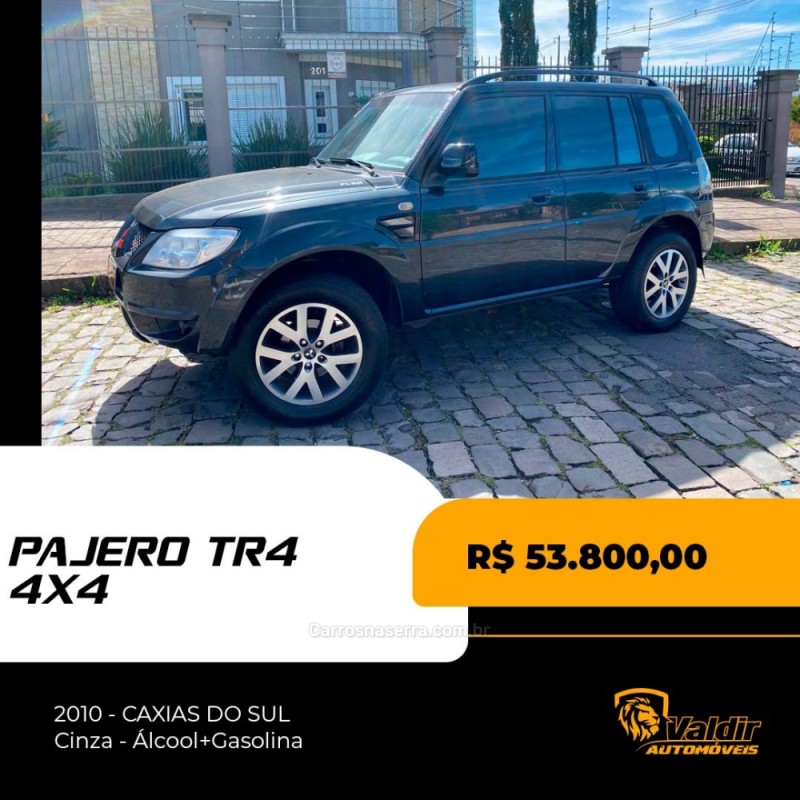 PAJERO TR4 2.0 4X4 16V 131CV GASOLINA 4P AUTOMÁTICO - 2010 - CAXIAS DO SUL