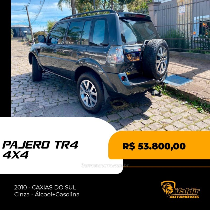 PAJERO TR4 2.0 4X4 16V 131CV GASOLINA 4P AUTOMÁTICO - 2010 - CAXIAS DO SUL