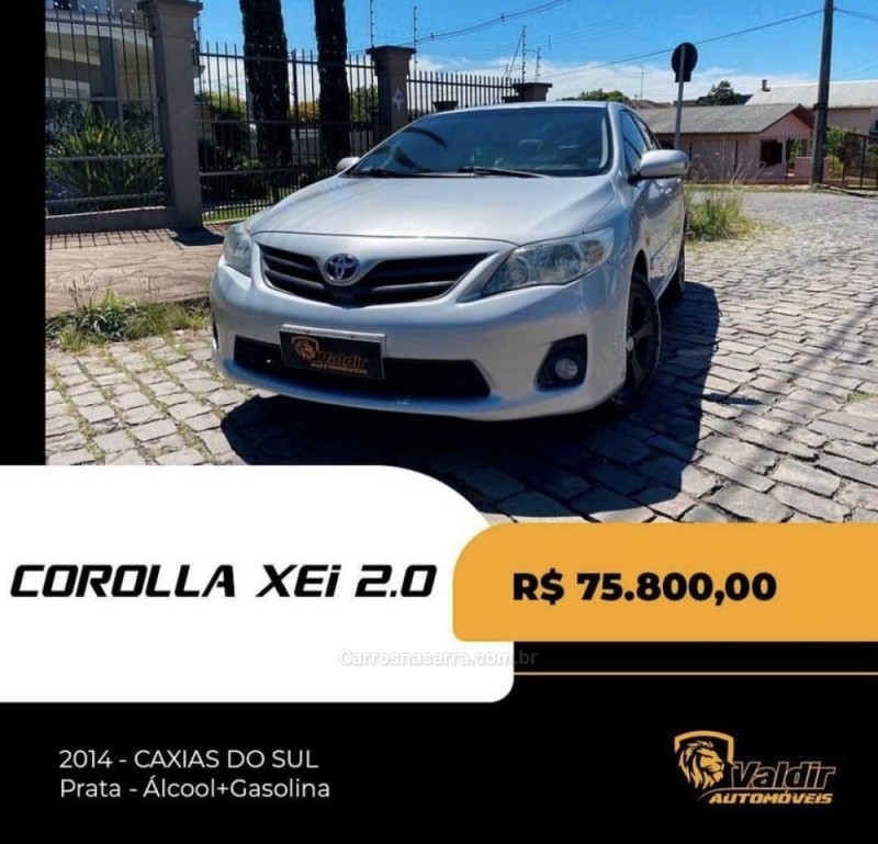 COROLLA 2.0 XEI 16V FLEX 4P AUTOMÁTICO