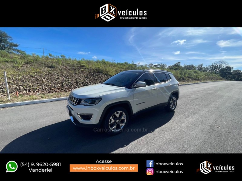 COMPASS 2.0 16V FLEX LIMITED AUTOMÁTICO - 2018 - GRAMADO