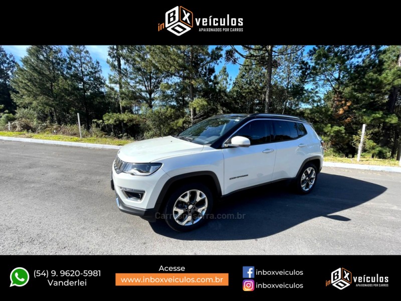COMPASS 2.0 16V FLEX LIMITED AUTOMÁTICO - 2018 - GRAMADO