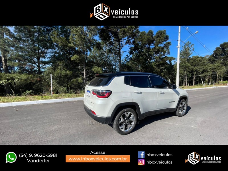 COMPASS 2.0 16V FLEX LIMITED AUTOMÁTICO - 2018 - GRAMADO