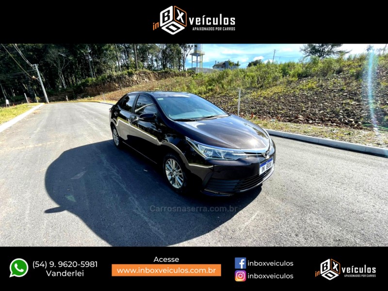 COROLLA 1.8 GLI UPPER 16V FLEX 4P AUTOMÁTICO - 2019 - GRAMADO