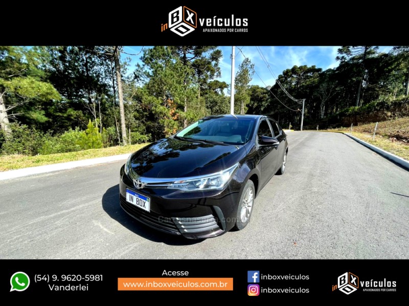 corolla 1.8 gli upper 16v flex 4p automatico 2019 gramado