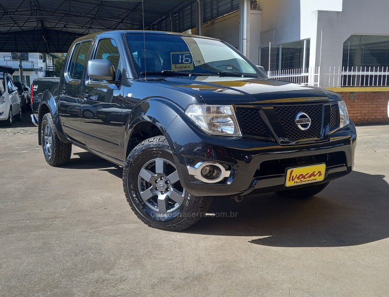 FRONTIER 2.5 S 4X4 CD TURBO ELETRONIC DIESEL 4P MANUAL - 2016 - VACARIA