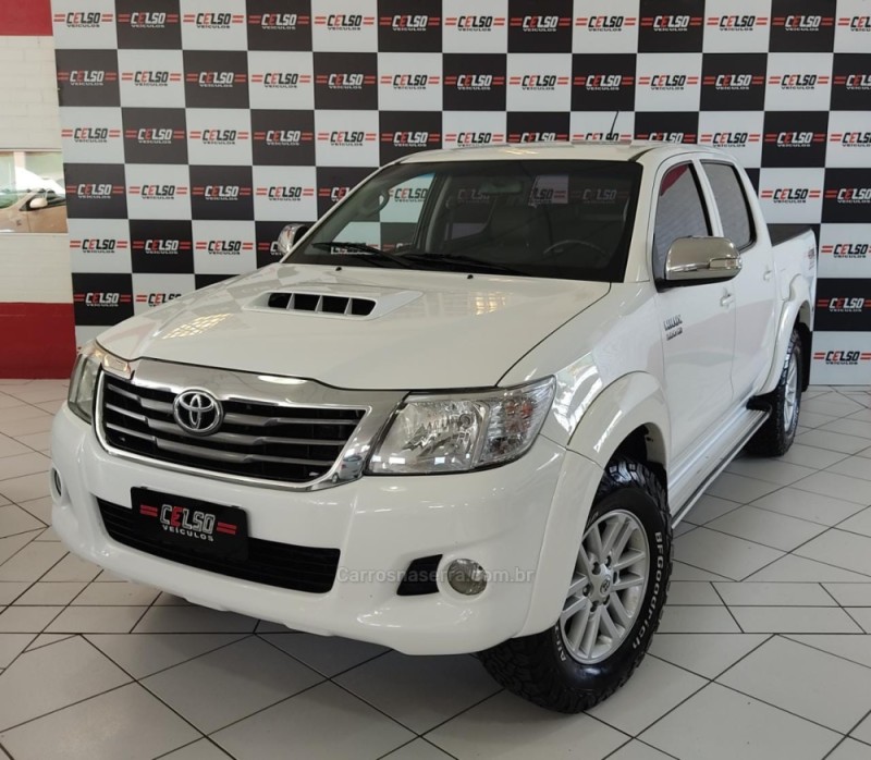 hilux 3.0 srv 4x4 cd 16v turbo intercooler diesel 4p automatico 2013 dois irmaos