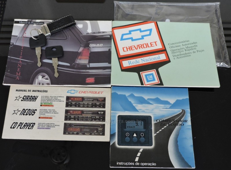 KADETT 2.0 MPFI GSI CONVERSIVEL 8V GASOLINA 2P MANUAL - 1993 - SãO MARCOS