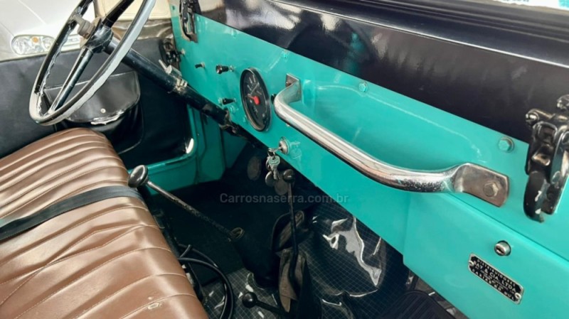 CJ 5 2.0 4X4 GASOLINA 2P MANUAL - 1963 - CAXIAS DO SUL