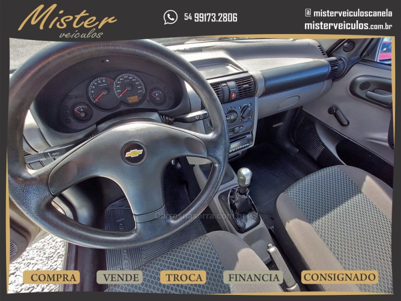 CLASSIC 1.0 MPFI LS 8V GASOLINA 4P MANUAL - 2013 - CANELA
