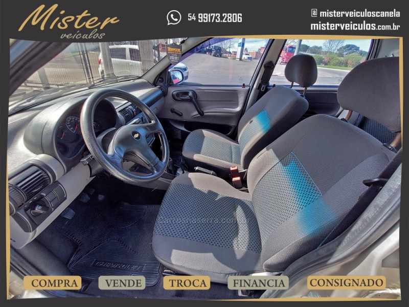 CLASSIC 1.0 MPFI LS 8V GASOLINA 4P MANUAL - 2013 - CANELA
