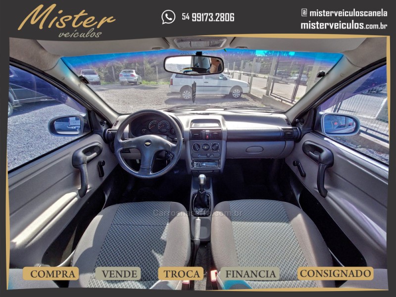 CLASSIC 1.0 MPFI LS 8V GASOLINA 4P MANUAL - 2013 - CANELA