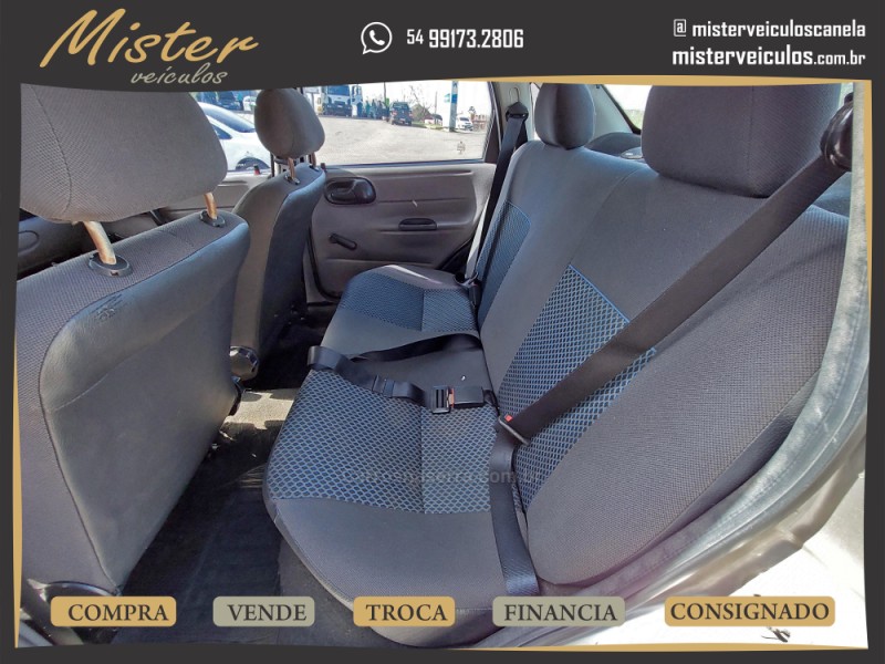 CLASSIC 1.0 MPFI LS 8V GASOLINA 4P MANUAL - 2013 - CANELA