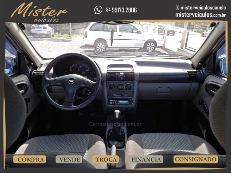 CLASSIC 1.0 MPFI LS 8V GASOLINA 4P MANUAL - 2013 - CANELA