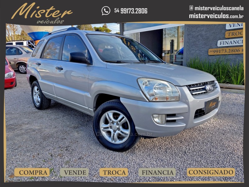 SPORTAGE 2.0 LX 4X2 16V GASOLINA 4P MANUAL - 2009 - CANELA