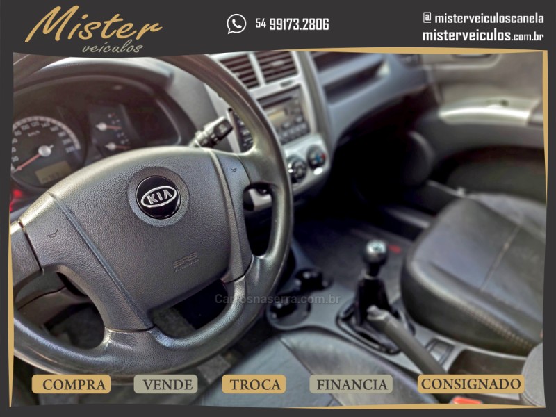 SPORTAGE 2.0 LX 4X2 16V GASOLINA 4P MANUAL - 2009 - CANELA