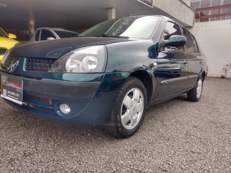 CLIO 1.0 PRIVILÉGE SEDAN 16V GASOLINA 4P MANUAL - 2006 - FARROUPILHA