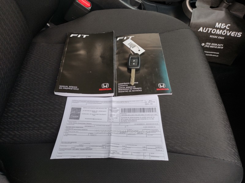 FIT 1.5 EX 16V FLEX 4P AUTOMÁTICO - 2018 - CAXIAS DO SUL