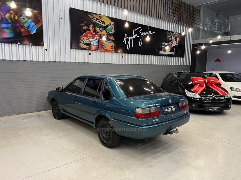 SANTANA 2.0 MI 8V GASOLINA 4P MANUAL - 1996 - CAXIAS DO SUL