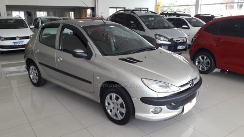 206 1.4 presence 8v flex 4p manual 2008 nova petropolis