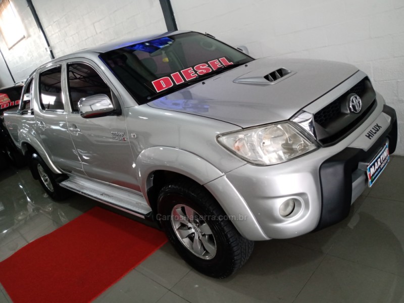 HILUX 3.0 SRV 4X4 CD 16V TURBO INTERCOOLER DIESEL 4P AUTOMÁTICO - 2010 - CAXIAS DO SUL