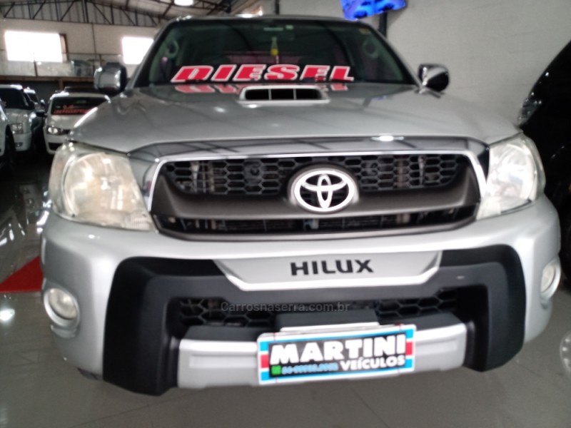 HILUX 3.0 SRV 4X4 CD 16V TURBO INTERCOOLER DIESEL 4P AUTOMÁTICO - 2010 - CAXIAS DO SUL