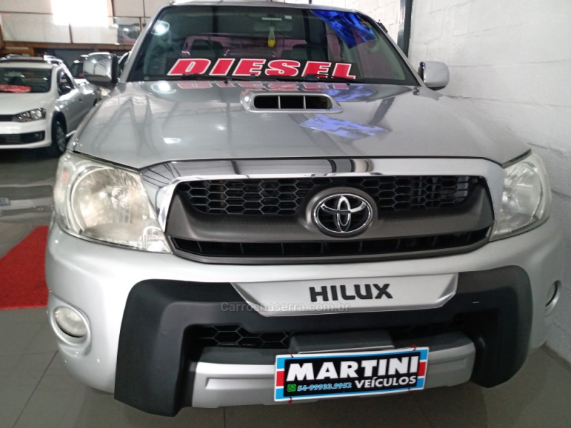 HILUX 3.0 SRV 4X4 CD 16V TURBO INTERCOOLER DIESEL 4P AUTOMÁTICO - 2010 - CAXIAS DO SUL