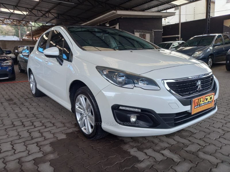 308 1.6 allure 16v flex 4p manual 2016 caxias do sul