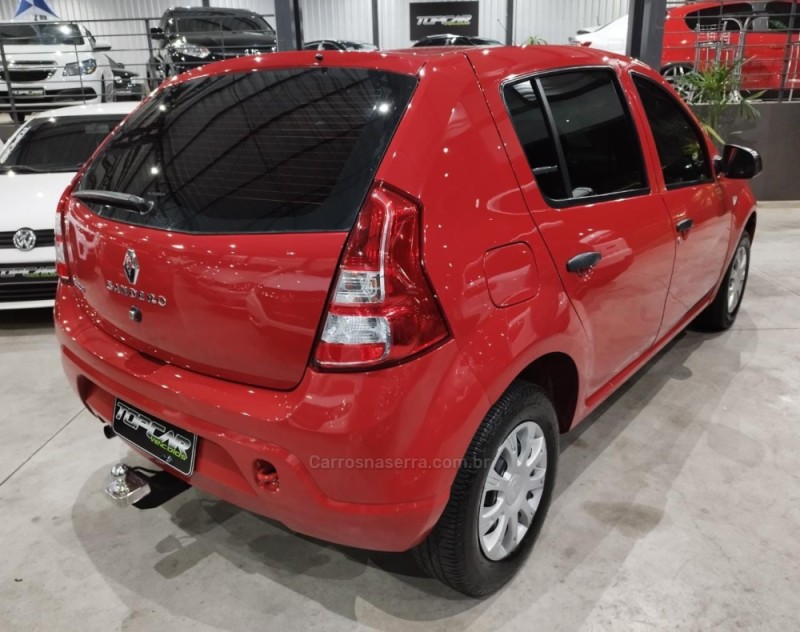 SANDERO 1.0 AUTHENTIQUE 16V FLEX 4P MANUAL - 2012 - CAMPO BOM