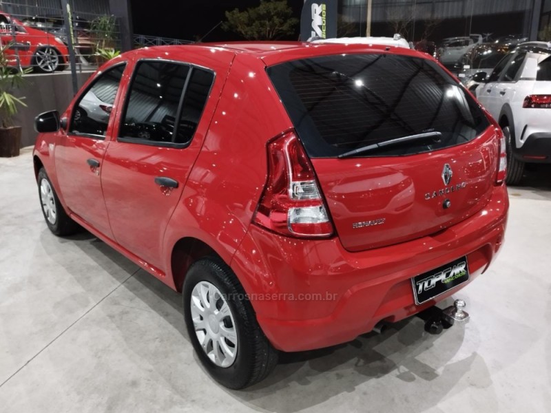 SANDERO 1.0 AUTHENTIQUE 16V FLEX 4P MANUAL - 2012 - CAMPO BOM