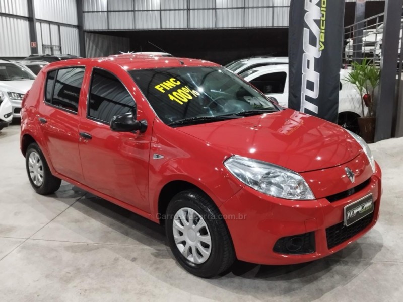 SANDERO 1.0 AUTHENTIQUE 16V FLEX 4P MANUAL - 2012 - CAMPO BOM
