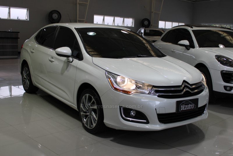 C4 LOUNGE 2.0 MPFI TENDANCE 16V FLEX 4P AUTOMÁTICO - 2014 - CAXIAS DO SUL