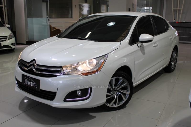 c4 lounge 2.0 mpfi tendance 16v flex 4p automatico 2014 caxias do sul