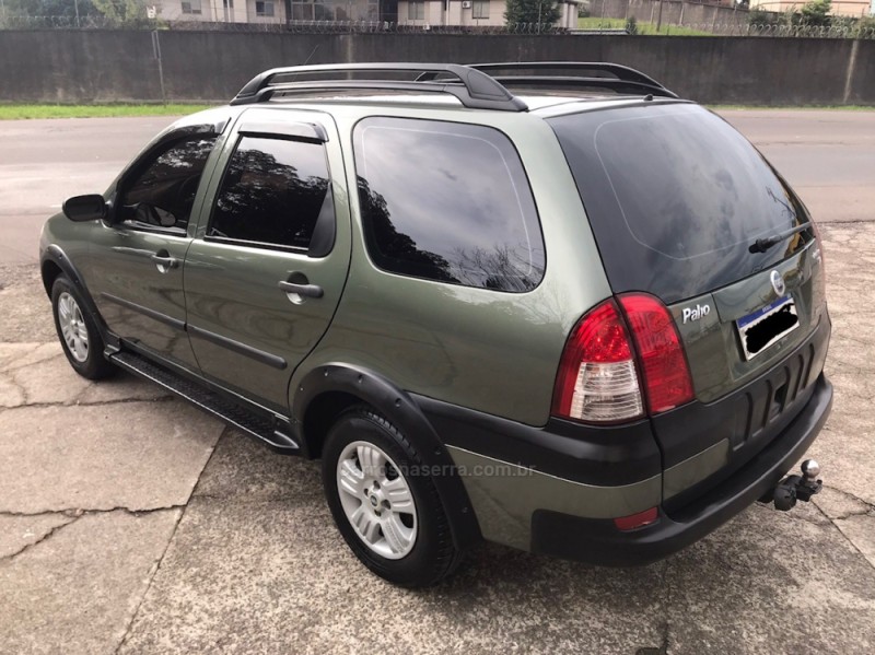 PALIO 1.8 MPI ADVENTURE WEEKEND 8V FLEX 4P MANUAL - 2006 - CAXIAS DO SUL