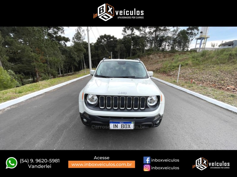 RENEGADE 2.0 16V TURBO DIESEL LONGITUDE 4P 4X4 AUTOMÁTICO - 2018 - GRAMADO