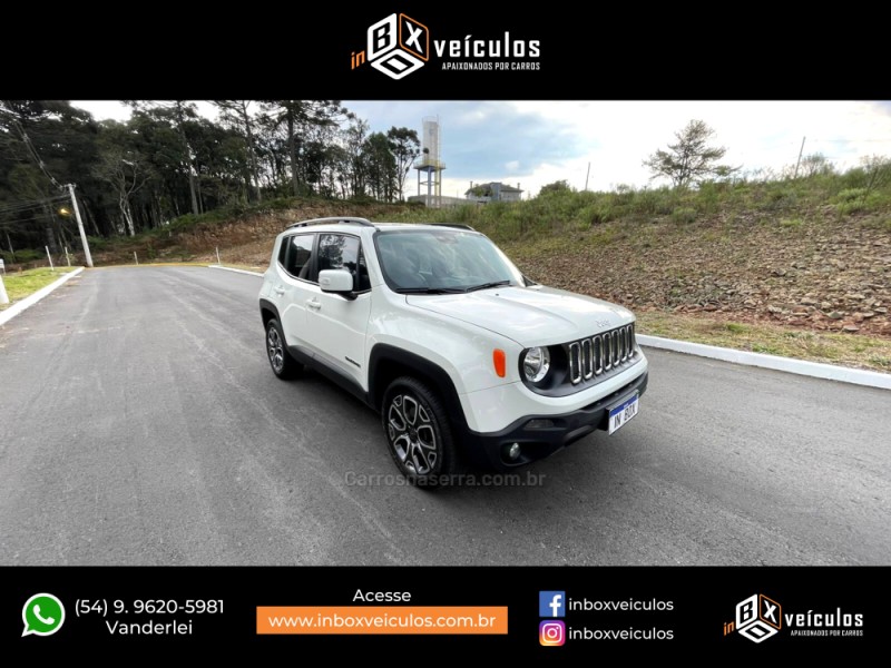 RENEGADE 2.0 16V TURBO DIESEL LONGITUDE 4P 4X4 AUTOMÁTICO - 2018 - GRAMADO