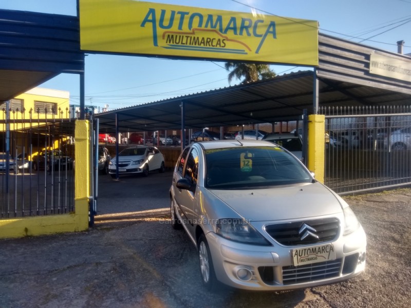 c3 1.4 i glx 8v gasolina 4p manual 2012 caxias do sul