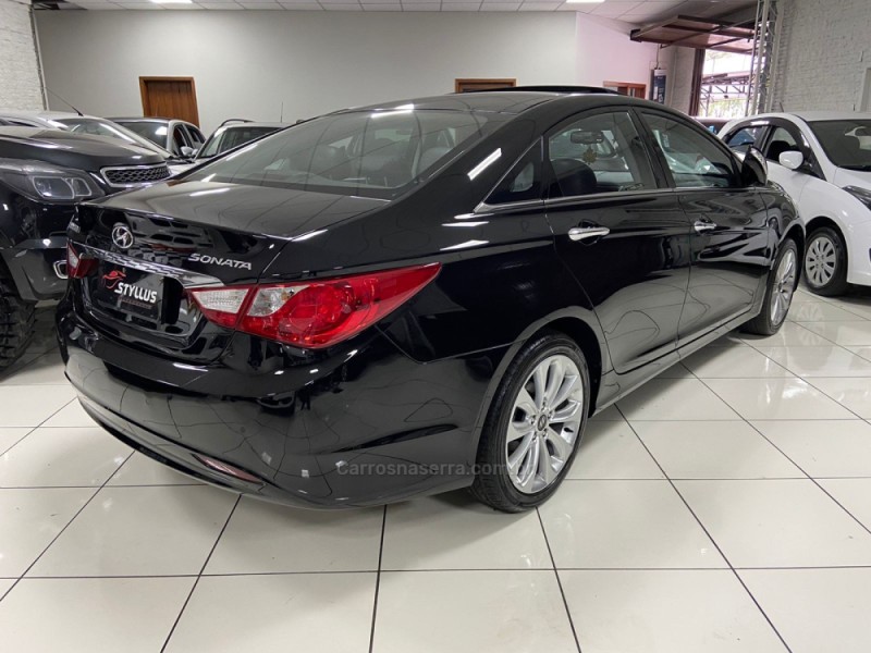 SONATA 2.4 MPFI I4 16V 182CV GASOLINA 4P AUTOMÁTICO - 2012 - ESTâNCIA VELHA