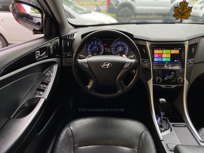SONATA 2.4 MPFI I4 16V 182CV GASOLINA 4P AUTOMÁTICO - 2012 - ESTâNCIA VELHA