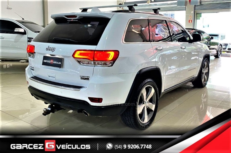 GRAND CHEROKEE 3.0 LIMITED 4X4 V6 24V TURBO DIESEL 4P AUTOMÁTICO - 2015 - BENTO GONçALVES