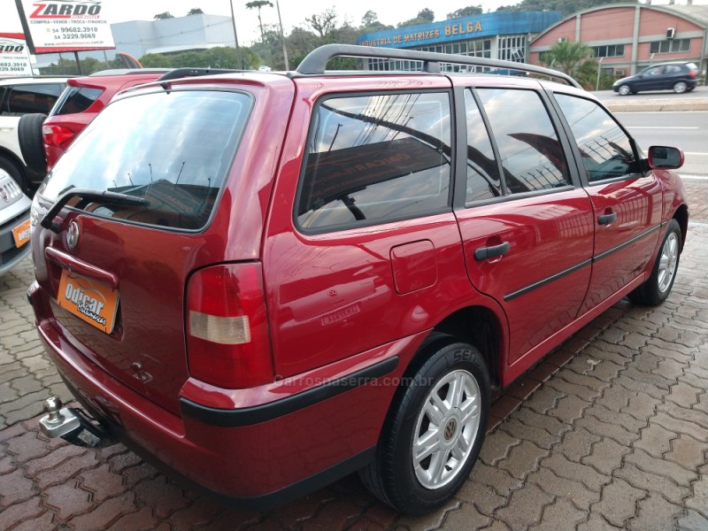 PARATI 2.0 MI 8V GASOLINA 4P MANUAL G.III - 2001 - CAXIAS DO SUL