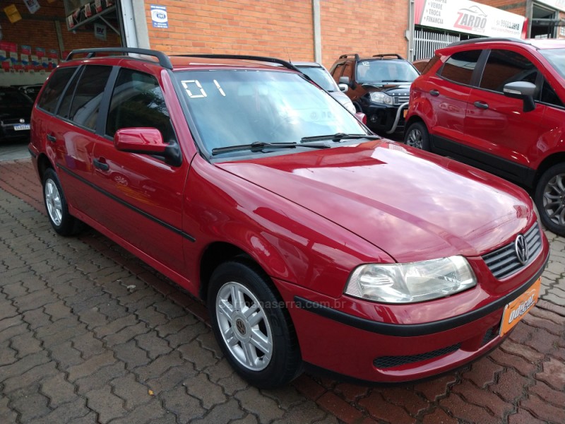 parati 2.0 mi 8v gasolina 4p manual g.iii 2001 caxias do sul