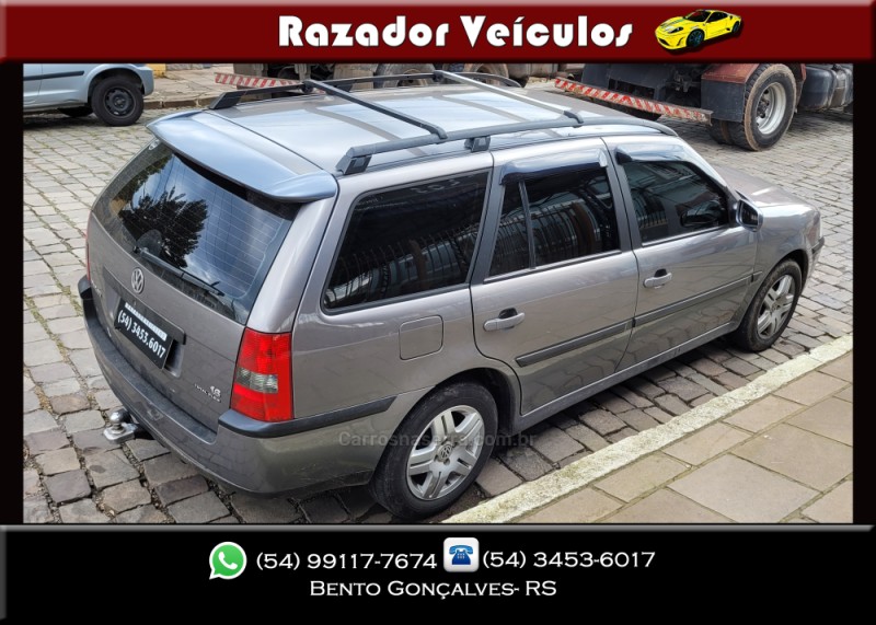 PARATI 1.6 MI CITY 8V GASOLINA 4P MANUAL G.III - 2004 - BENTO GONçALVES