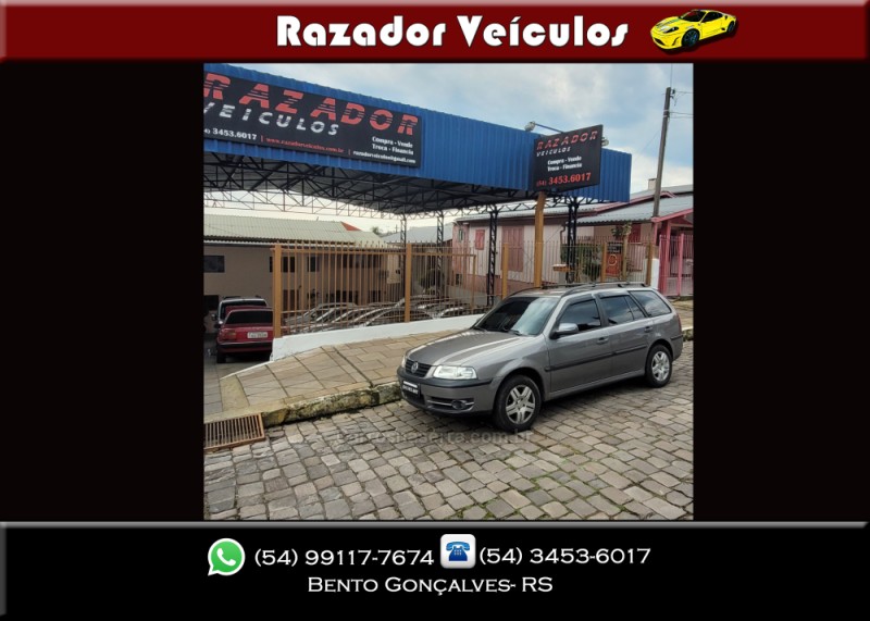parati 1.6 mi city 8v gasolina 4p manual g.iii 2004 bento goncalves