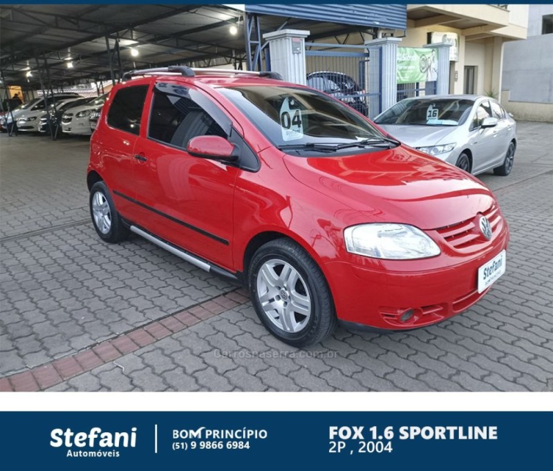 FOX 1.6 MI PLUS 8V FLEX 2P MANUAL - 2004 - BOM PRINCíPIO