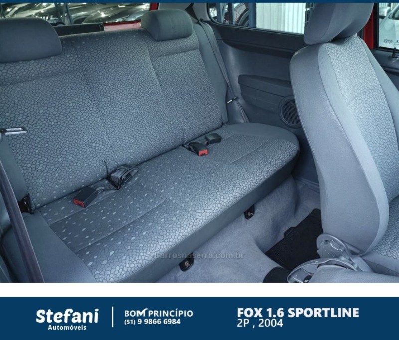 FOX 1.6 MI PLUS 8V FLEX 2P MANUAL - 2004 - BOM PRINCíPIO