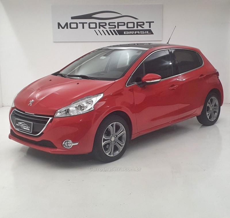 208 1.6 griffe 16v flex 4p automatico 2016 bento goncalves